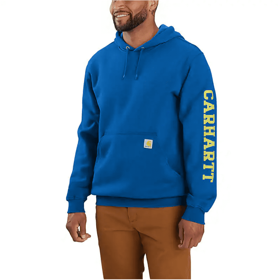 Carhartt Men's Rain Defender Loose Fit Midweight 1889 Graphic Sweatshirt: $32