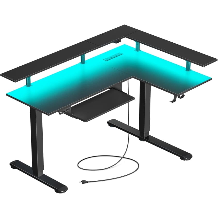 Rolanstar L Shaped Standing Desk: $162