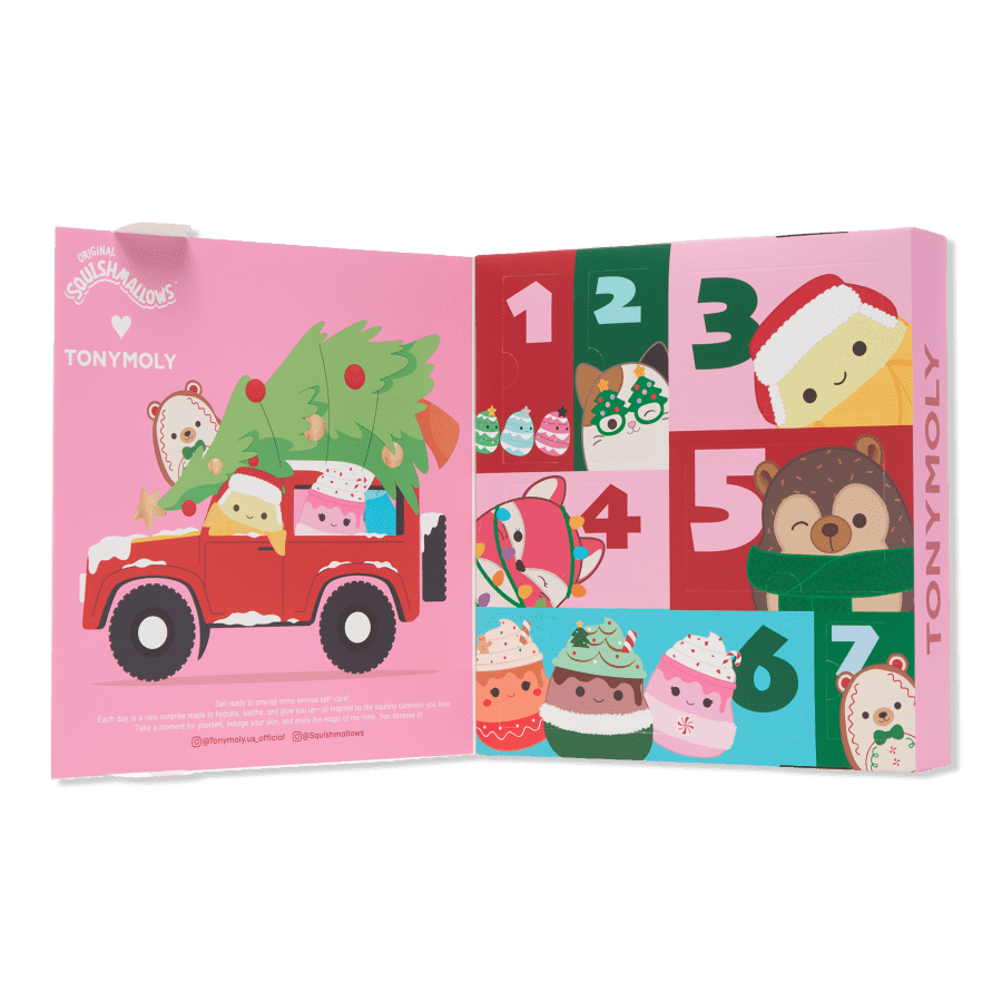 Tonymoly Squishmallows 7-Day Holiday Advent Calendar: $18 Tonymoly Squishmallows 7-Day Holiday Advent Calendar: $18