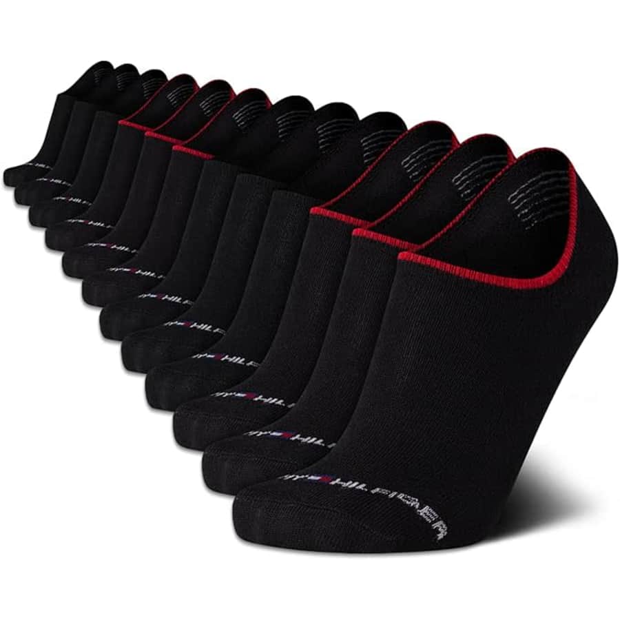 Tommy Hilfiger Men's Athletic Socks 12-Pack: $20 Tommy Hilfiger Men's Athletic Socks 12-Pack: $20