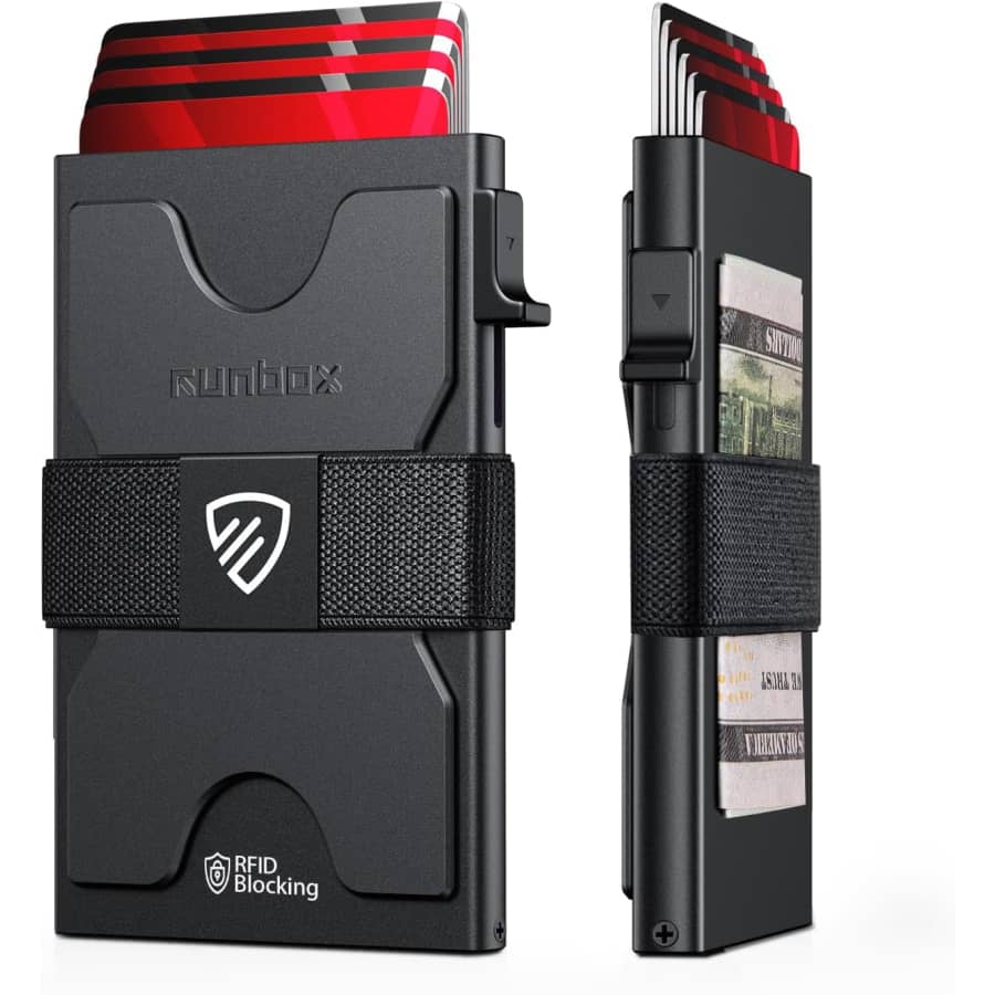 Runbox RFID Slim Card Wallet: $8.98