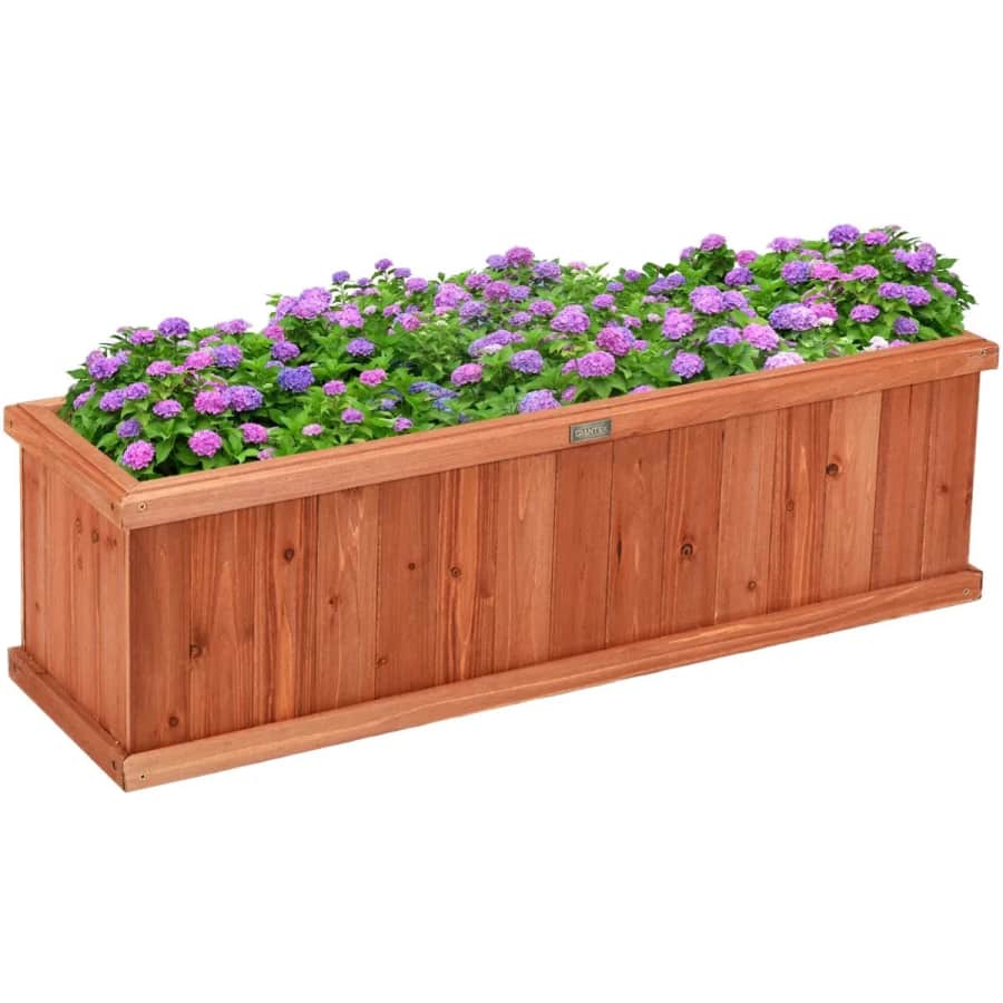 Costway 40" 100% Fir Wood Planter Box: $57 Costway 40" 100% Fir Wood Planter Box: $57