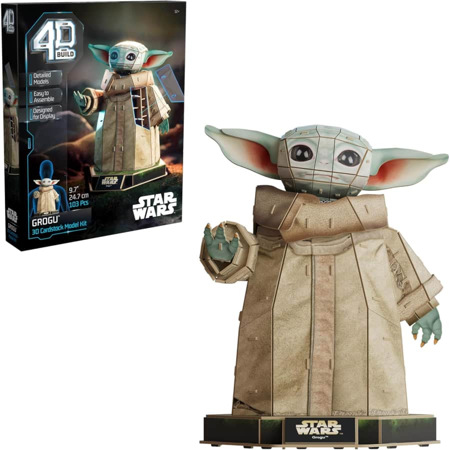 Star Wars Grogu 3D Model Kit: $6.08 Star Wars Grogu 3D Model Kit: $6.08