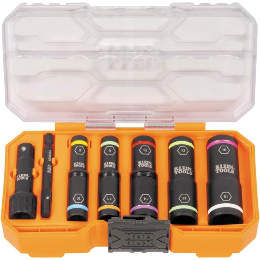 Klein Tools Knect Flip Metric Impact Socket Set: $40 Klein Tools Knect Flip Metric Impact Socket Set: $40