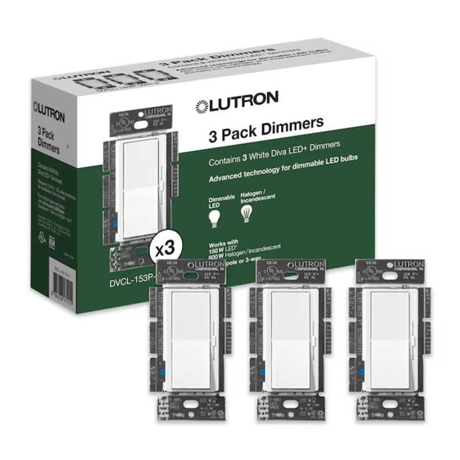 Lutron Dimmer Switches at Lowe's: 10% off