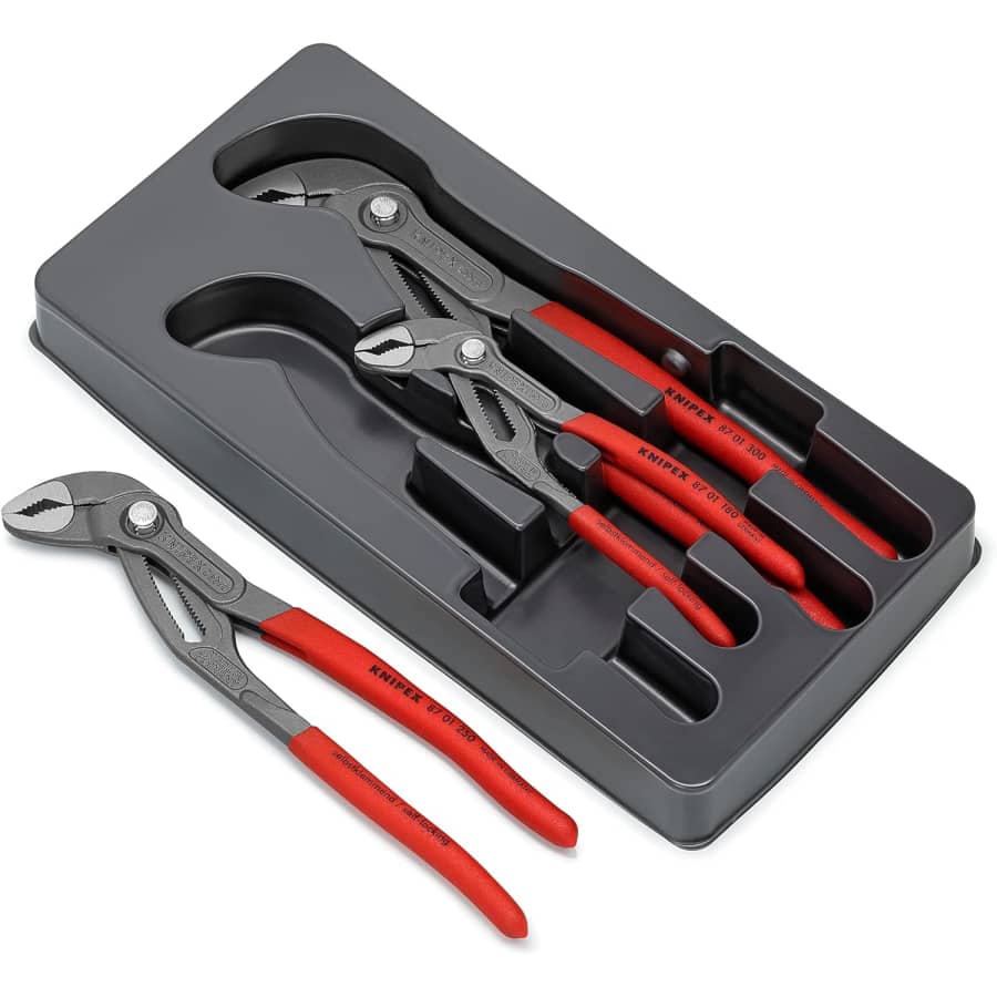Knipex Cobra 3-Piece Pliers Set: $83