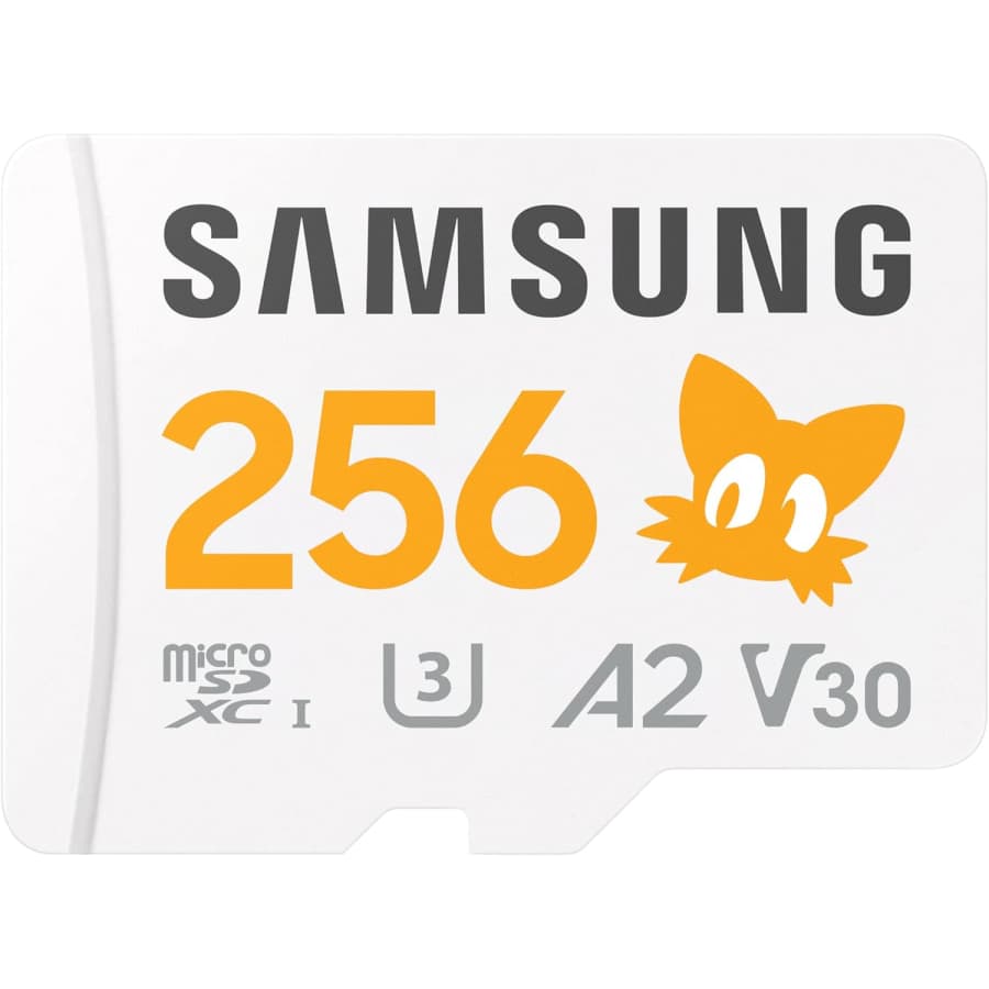 Samsung 256GB Sonic the Hedgehog microSDXC with Adapter: $21.99 Samsung 256GB Sonic the Hedgehog microSDXC with Adapter: $21.99