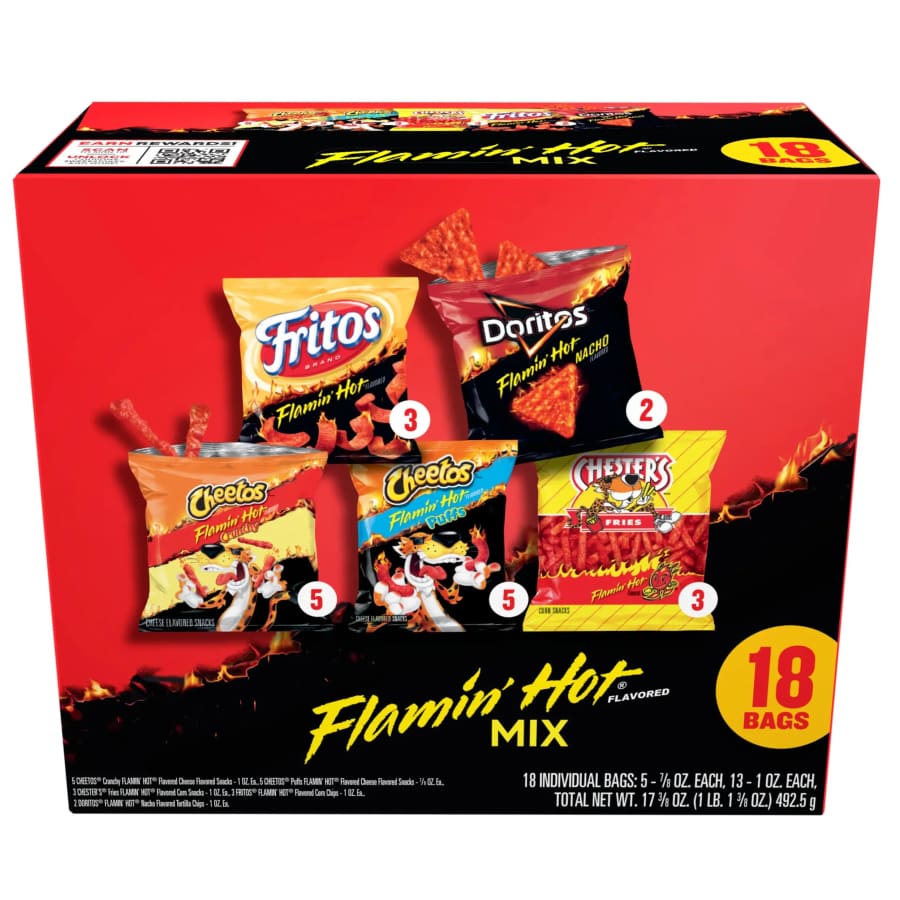 Frito-Lay Flamin' Hot Mix 18-Count Variety Pack: $8.97 Frito-Lay Flamin' Hot Mix 18-Count Variety Pack: $8.97