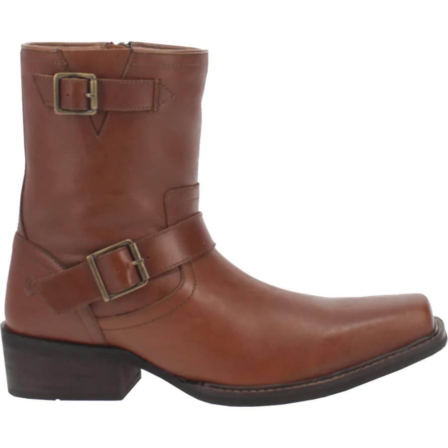 Dingo Men's Hackett Square Toe Motorcycle Boots: $50