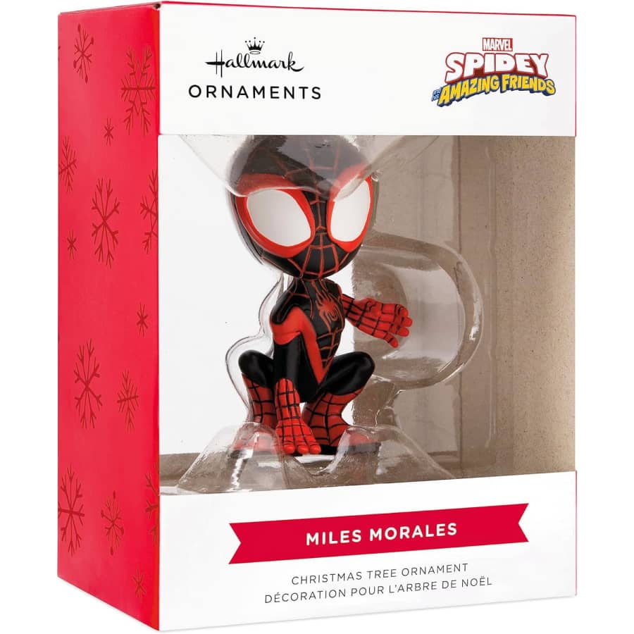 Hallmark Marvel Miles Morales Christmas Ornament: $5 Hallmark Marvel Miles Morales Christmas Ornament: $5