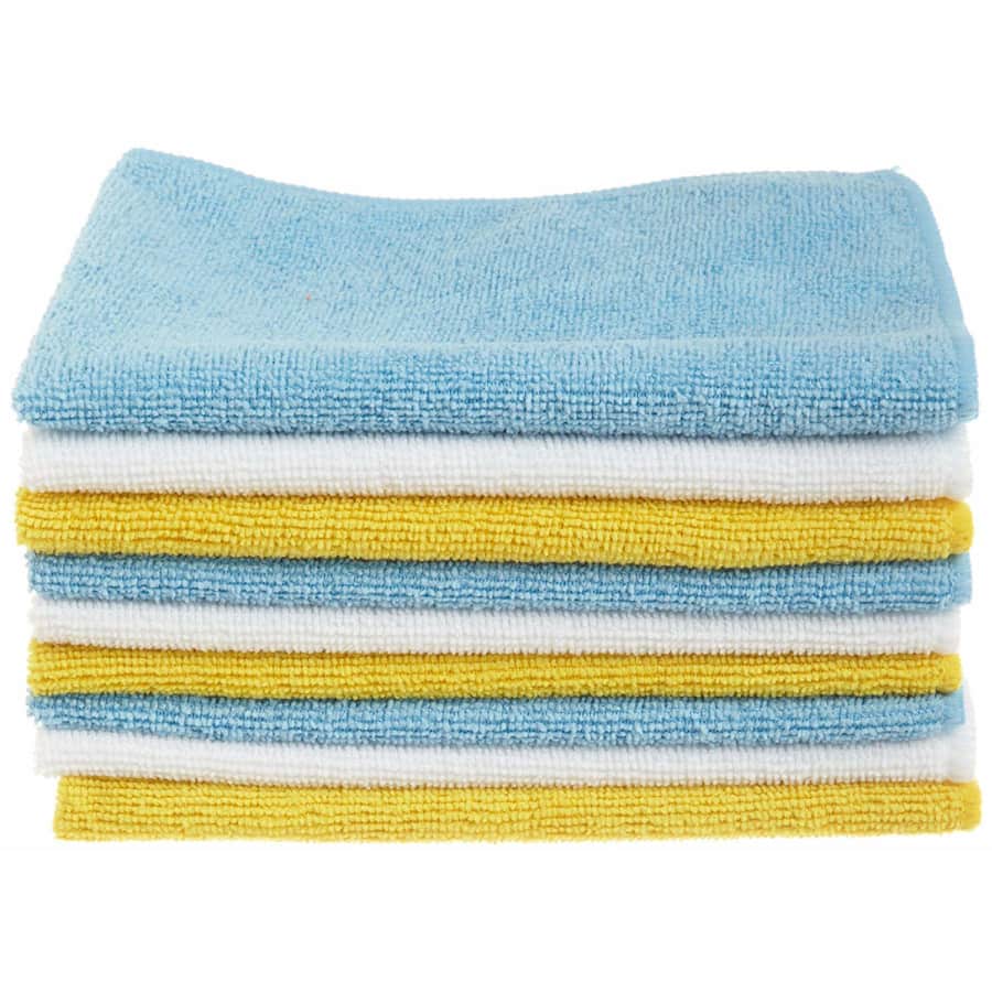 Amazon Basics 24-Pack Microfiber Cleaning Cloths: $8.98 via Sub & Save Amazon Basics 24-Pack Microfiber Cleaning Cloths: $8.98 via Sub & Save