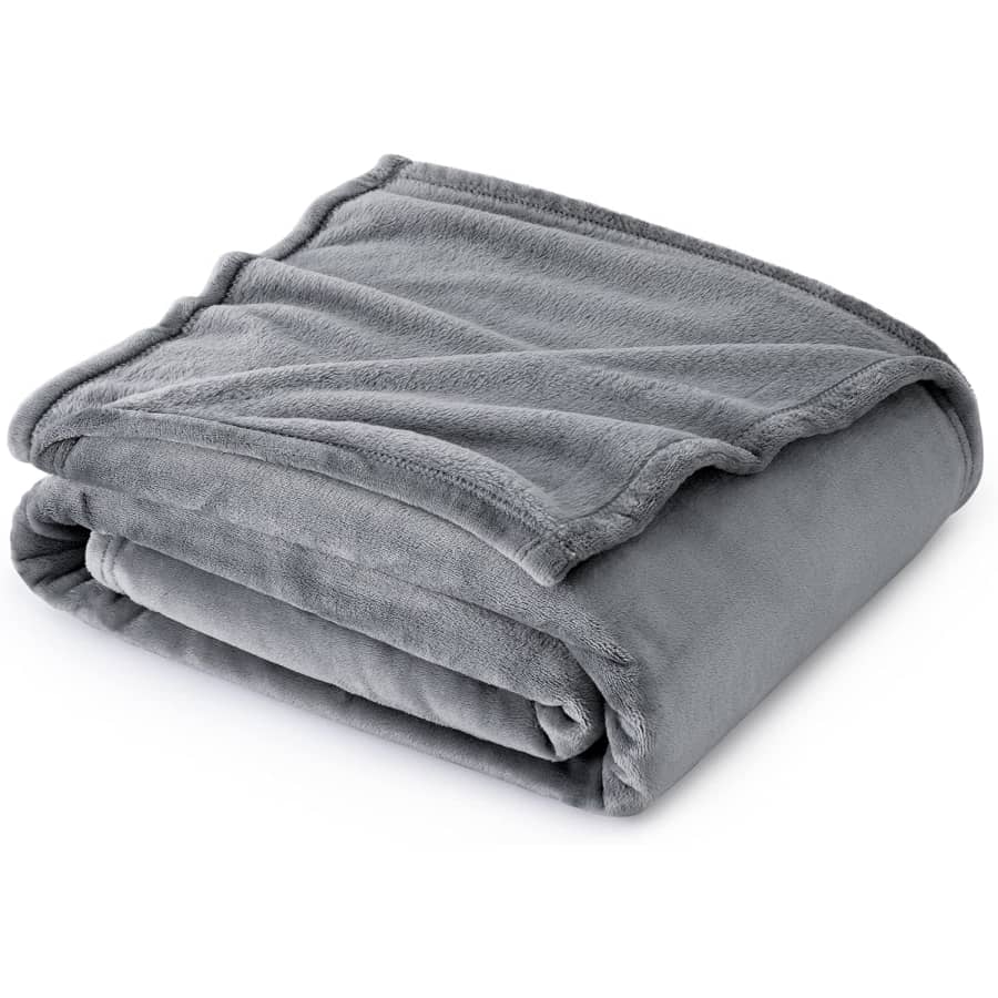 Bedsure 50x60" Fleece Throw Blanket: $8 Bedsure 50x60" Fleece Throw Blanket: $8