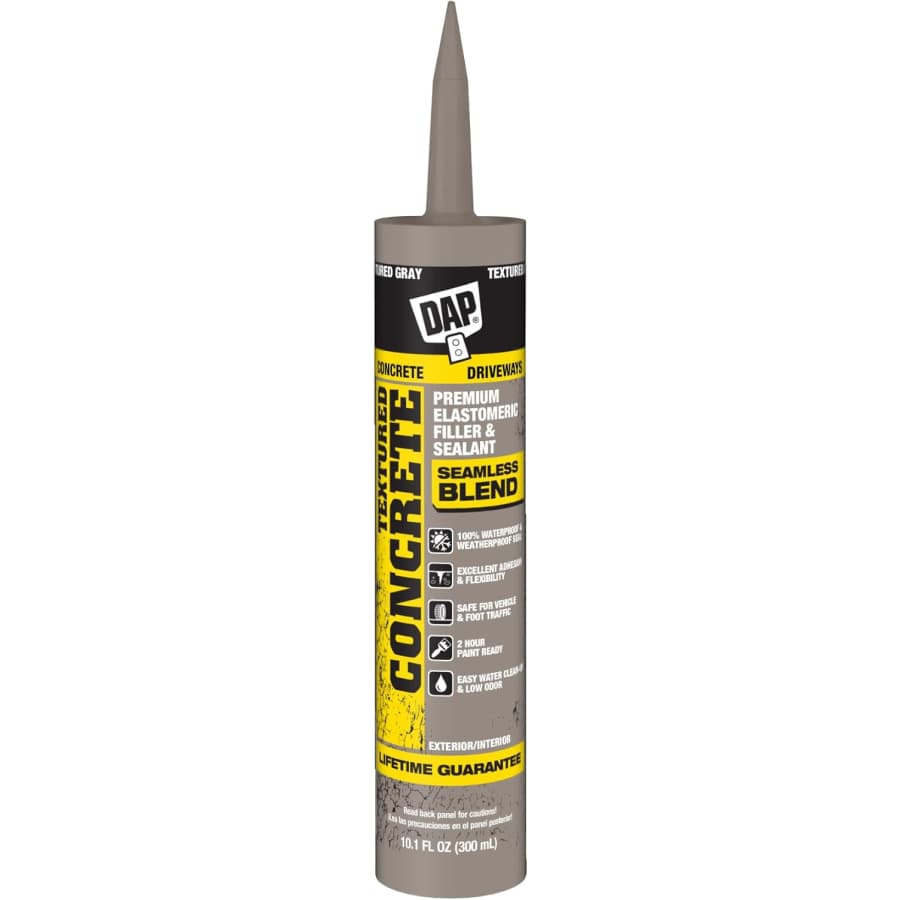 DAP Textured Gray Concrete Filler 10-oz.: $9.59 DAP Textured Gray Concrete Filler 10-oz.: $9.59