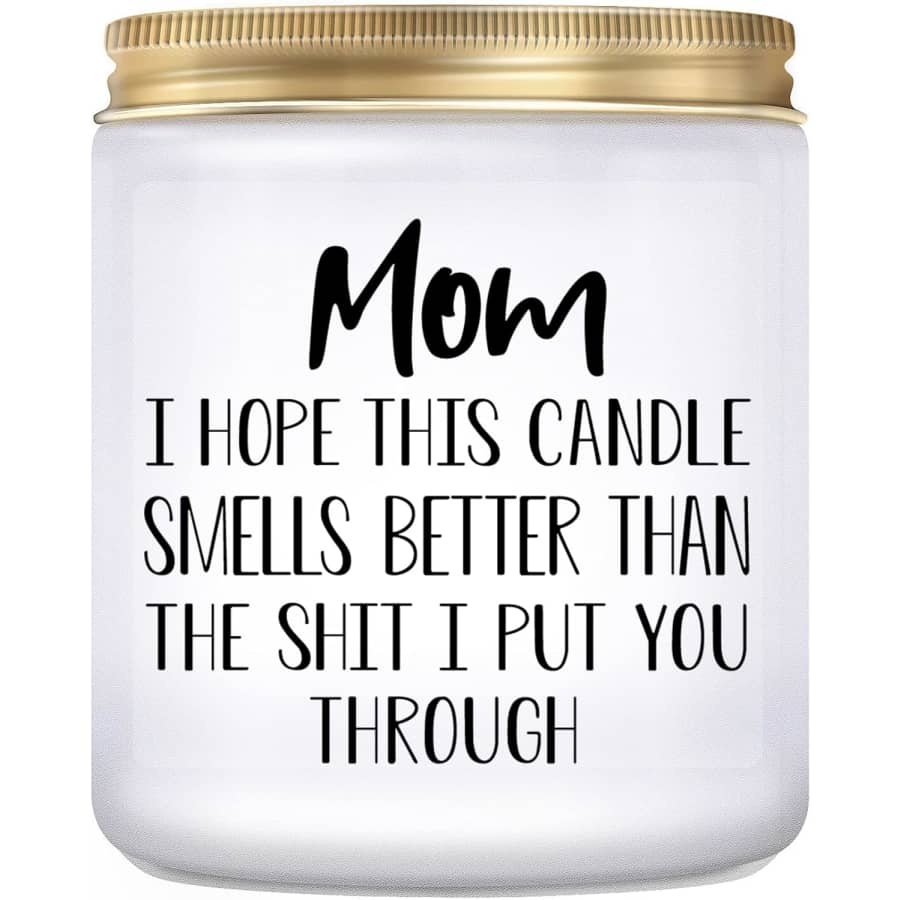 Mother's Day 7-oz. Candle: $10 Mother's Day 7-oz. Candle: $10
