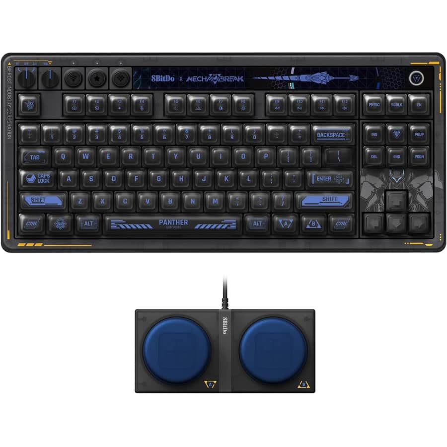 8BitDo Retro 87 Mechanical Keyboard: $69 8BitDo Retro 87 Mechanical Keyboard: $69