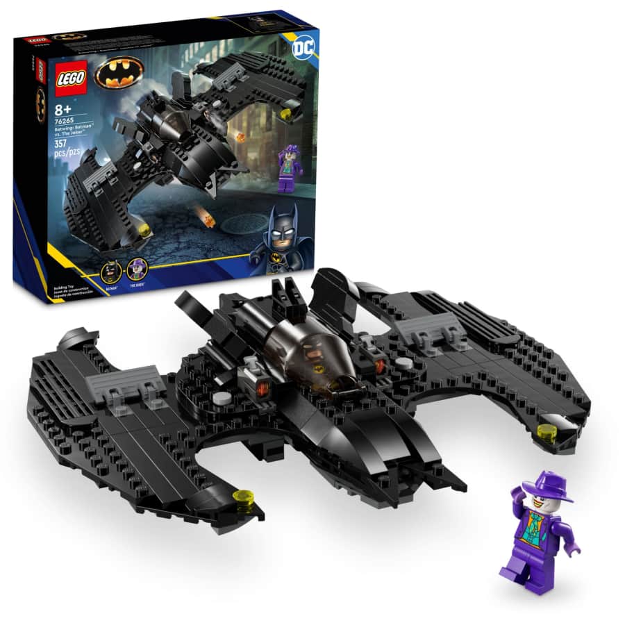 LEGO DC Batwing 76265 Batman vs. Joker Set: $19.99 LEGO DC Batwing 76265 Batman vs. Joker Set: $19.99