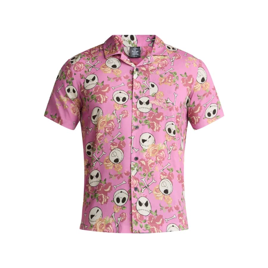 Disney Nightmare Before Christmas Men's Button-Up Shirt: $14.99 Disney Nightmare Before Christmas Men's Button-Up Shirt: $14.99