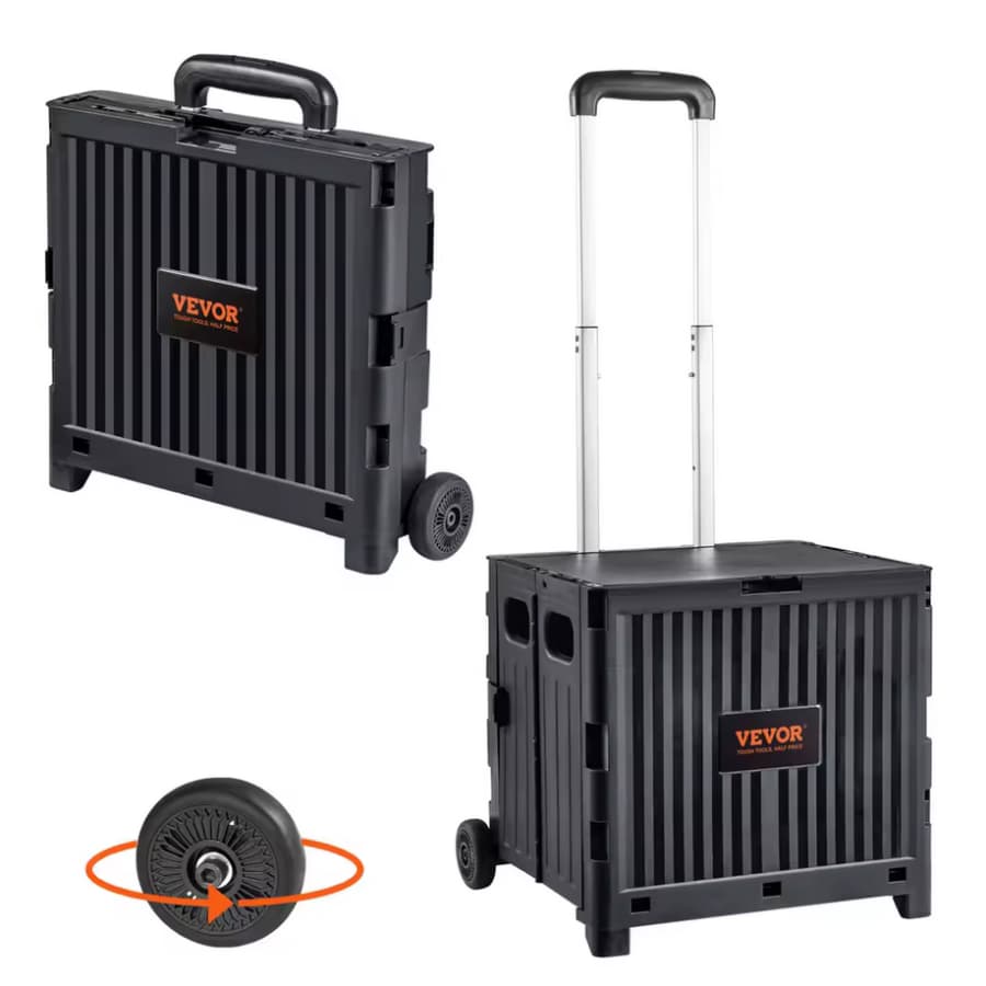 Vevor Foldable Utility Cart: $16 Vevor Foldable Utility Cart: $16
