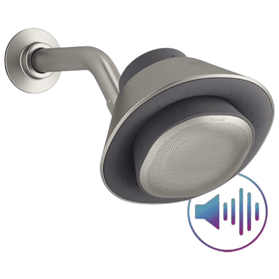 Kohler Moxie Showerhead w/ Built-in Harman Kardon Speaker: from $47