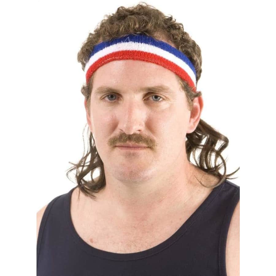 Headband with Mullet Wig: $9.99 Headband with Mullet Wig: $9.99