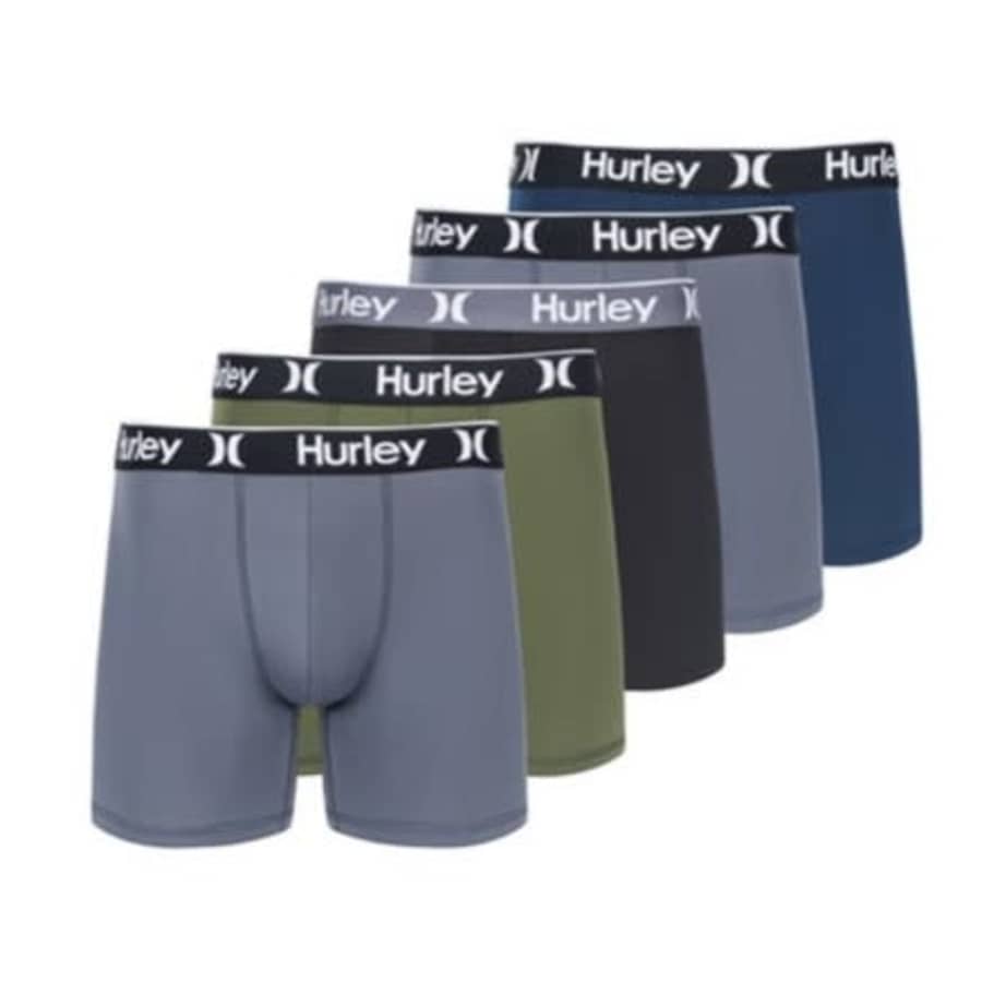 Hurley Men's Boxer Brief 10-Pack: $23 Hurley Men's Boxer Brief 10-Pack: $23