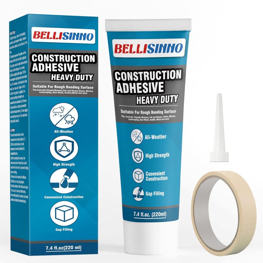 Bellisinno Heavy Duty Construction Adhesive: $9