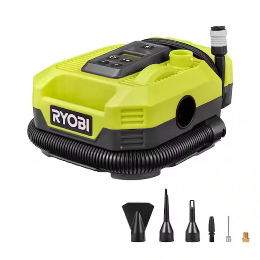 Ryobi One+ 18V Cordless Dual Function Inflator/Deflator: $50 Ryobi One+ 18V Cordless Dual Function Inflator/Deflator: $50