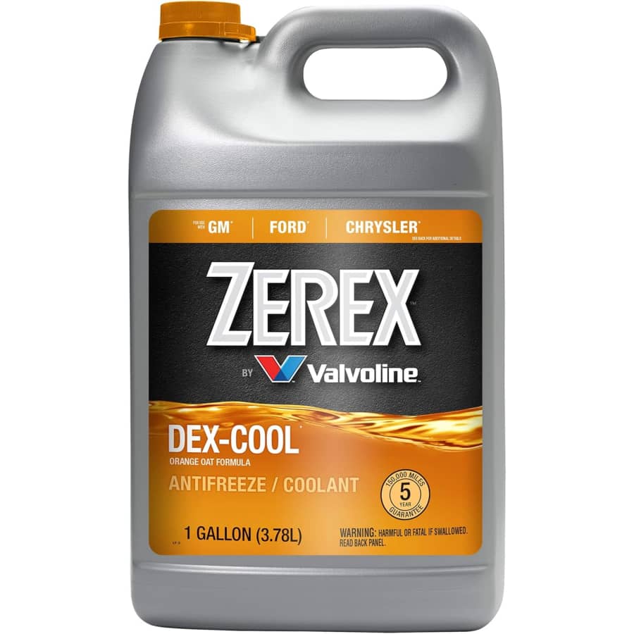 Valvoline Zerex Dex-Cool Antifreeze/Coolant 1-Gallon Jug: $16 Valvoline Zerex Dex-Cool Antifreeze/Coolant 1-Gallon Jug: $16