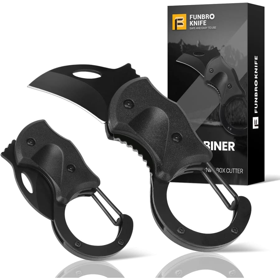 Carabiner Knife: $4 Carabiner Knife: $4