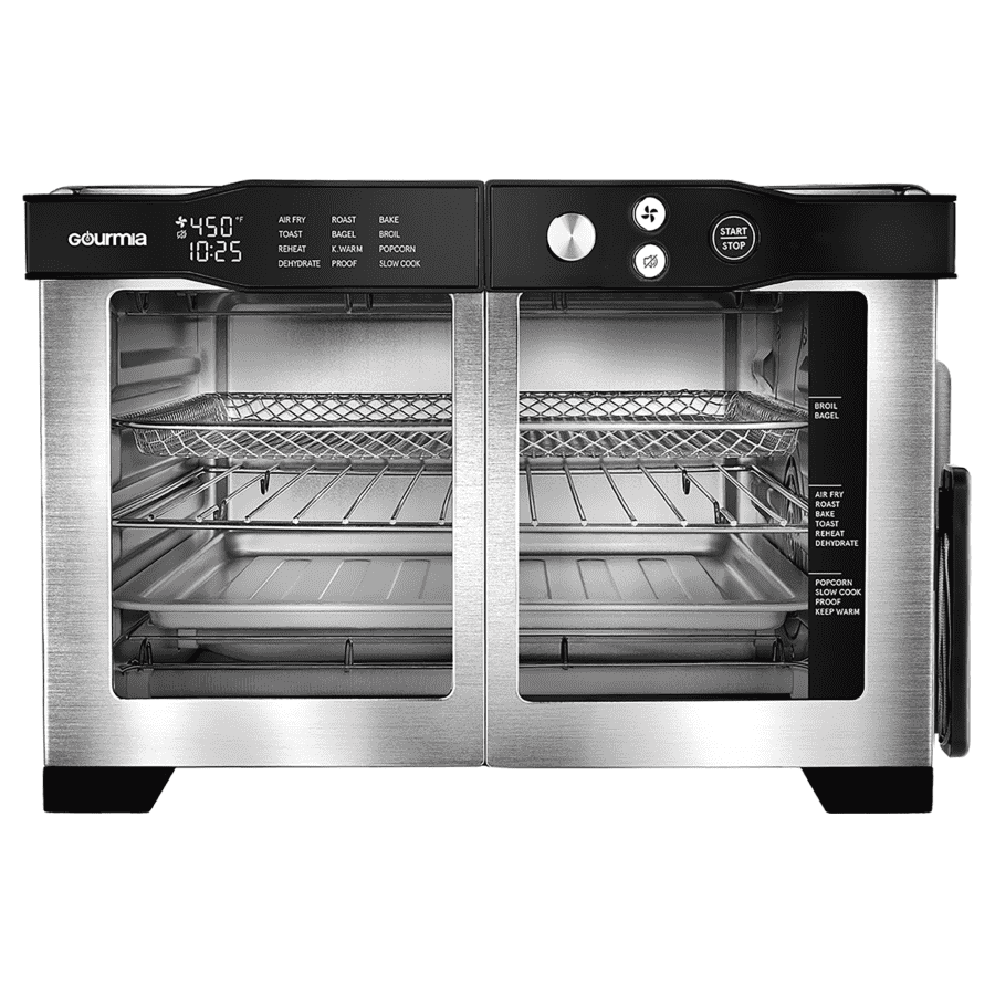Gourmia French Door 6-Slice Digital Toaster Oven Air Fryer: $57
