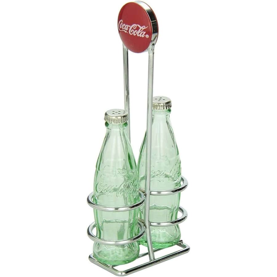 TableCraft Coca-Cola Salt and Pepper Shaker Set: $18