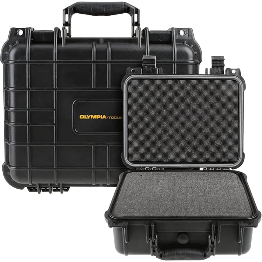Olympia Waterproof Hard case: $23