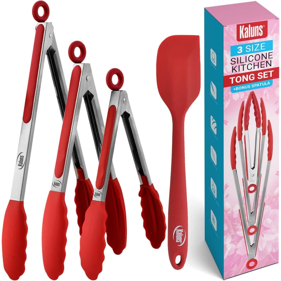 Kaluns Kitchen Tongs Set and Tongs: $7.99