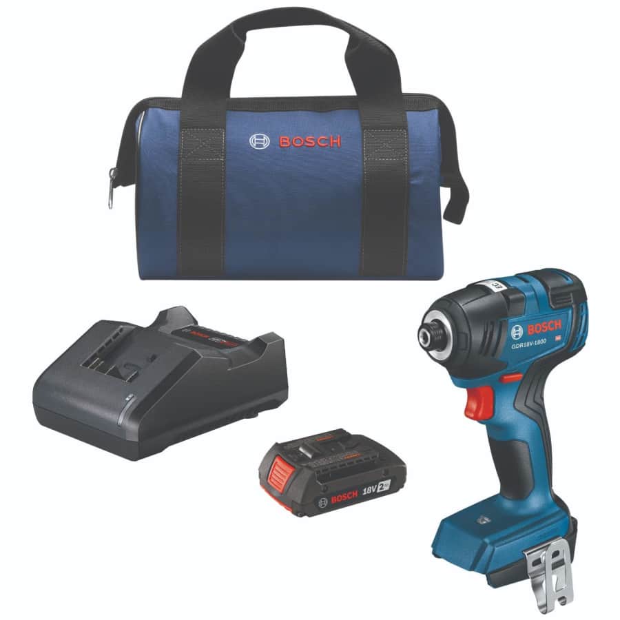 Bosch 18V Brushless Impact Driver Kit: $119.00