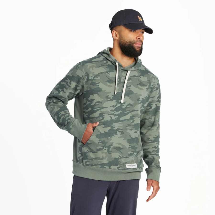 Life Is Good Men's LIG Retro Simply True Fleece Hoodie: $25 Life Is Good Men's LIG Retro Simply True Fleece Hoodie: $25