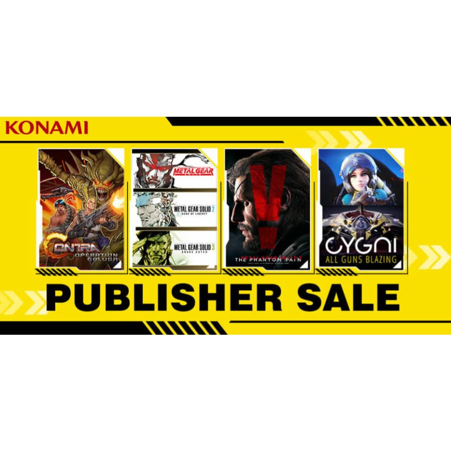 Konami Publisher Sale at Steam: up to 40% off