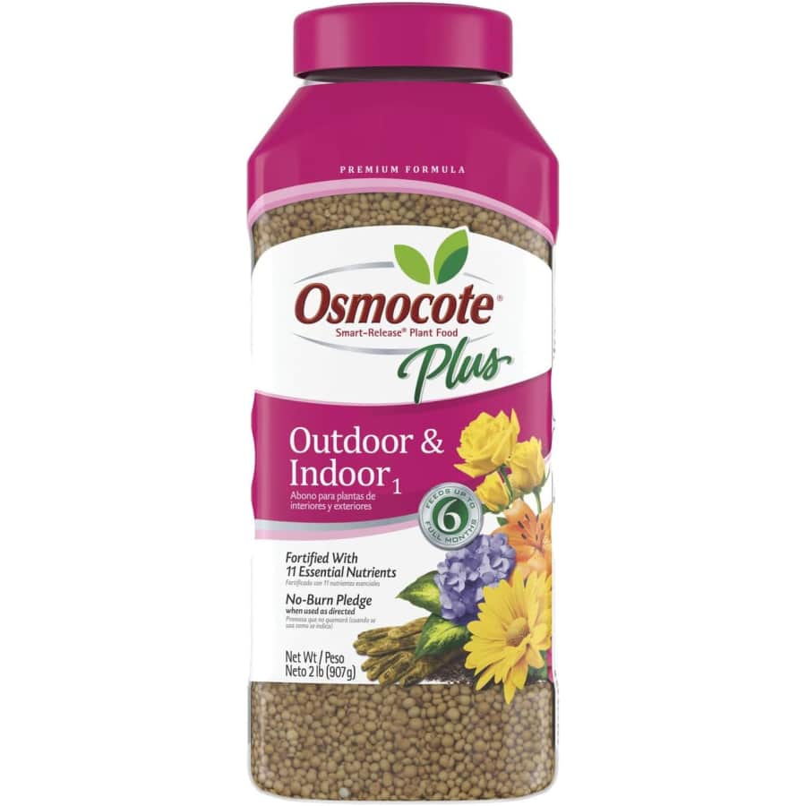 Osmocote Smart-Release Plant Food Outdoor & Indoor 2-lb. Tub: $8.06 Osmocote Smart-Release Plant Food Outdoor & Indoor 2-lb. Tub: $8.06
