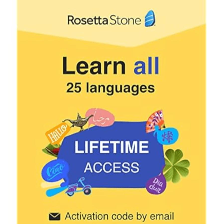 Rosetta Stone Lifetime Subscription: $125