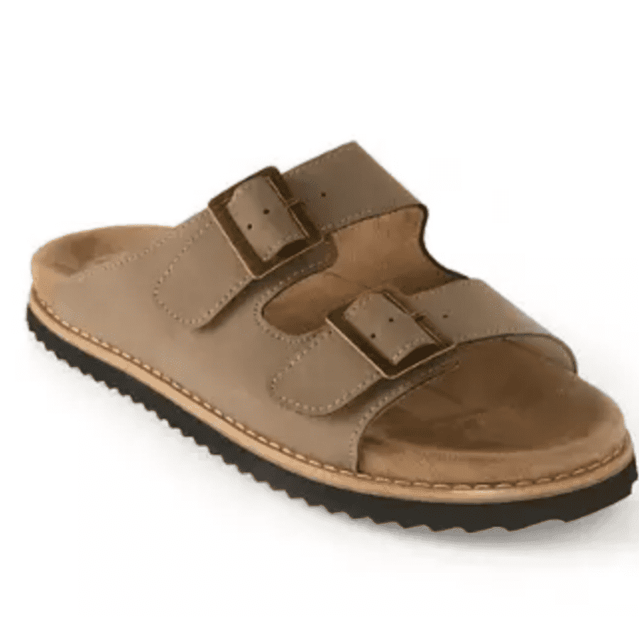 Bass Men's Asher Double Buckle Footbed Sandals: $25