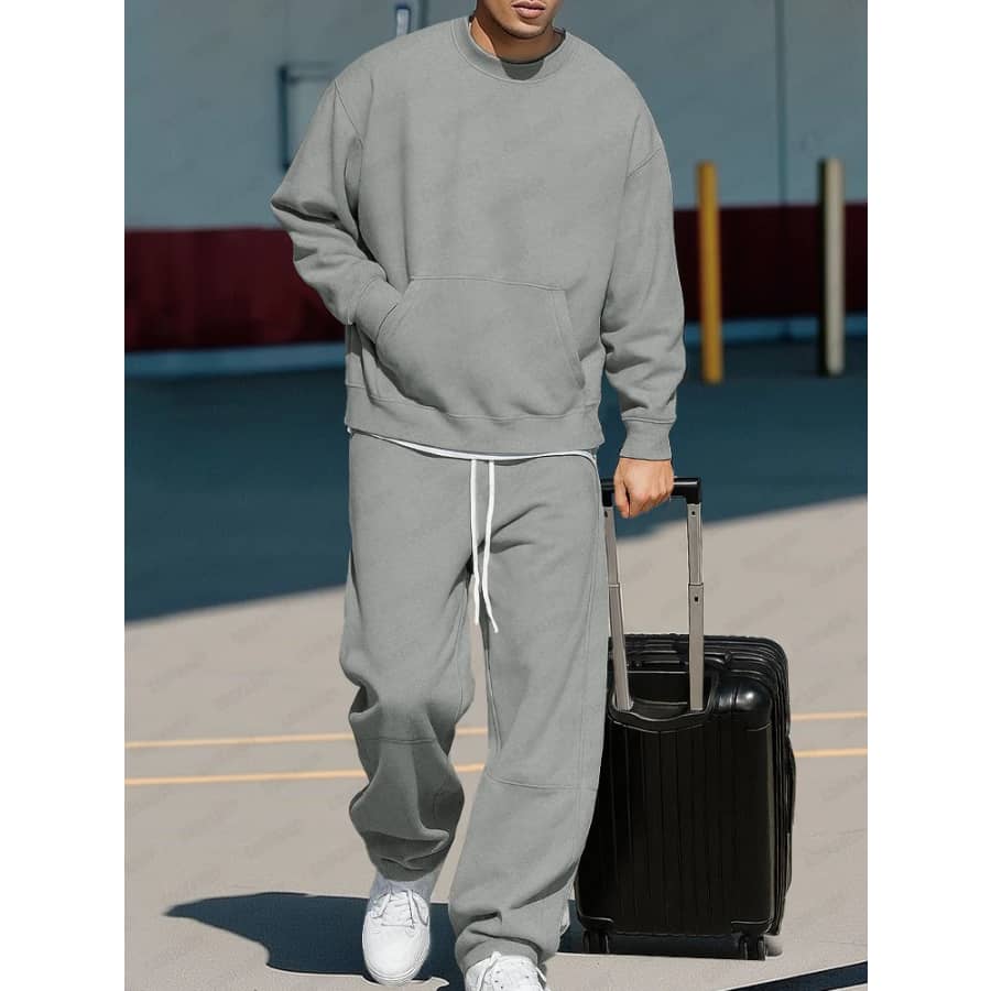 Coofandy Men's Relaxed-Fit Sweatshirt & Pants Set: $55.99 Coofandy Men's Relaxed-Fit Sweatshirt & Pants Set: $55.99