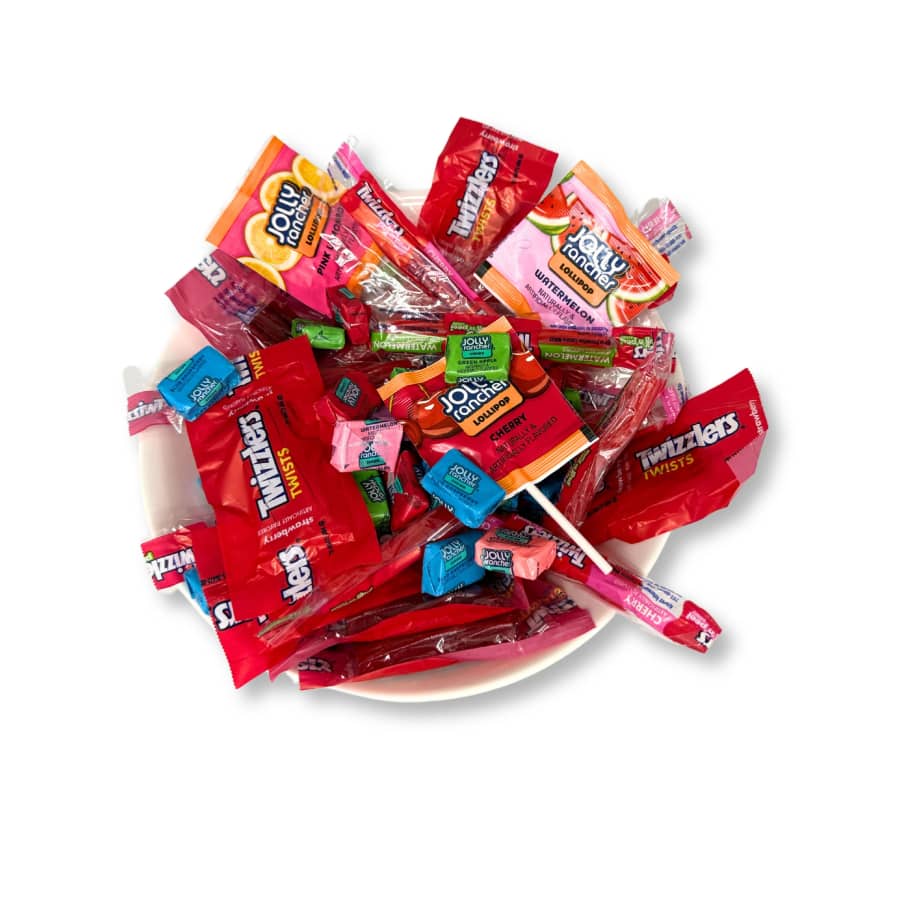 Twizzlers & Jolly Rancher Variety 5-lb Bag: $20