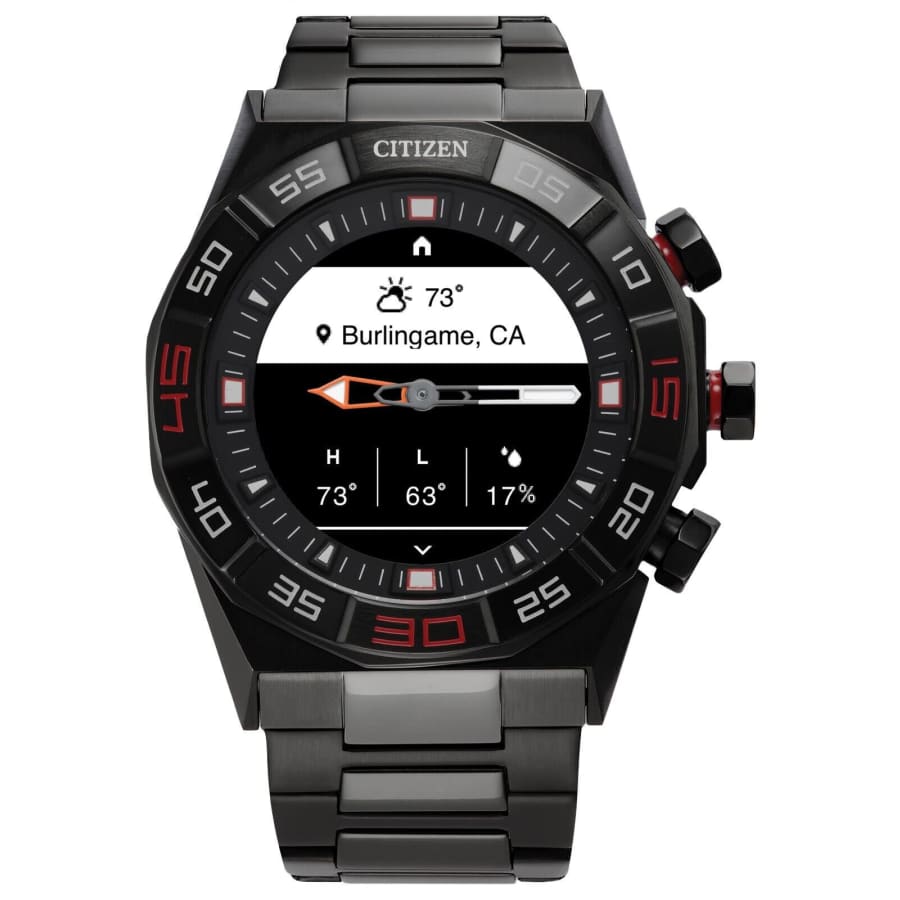 Citizen CZ Smart Hybrid Gray Stainless Steel Smart Watch: $100 Citizen CZ Smart Hybrid Gray Stainless Steel Smart Watch: $100