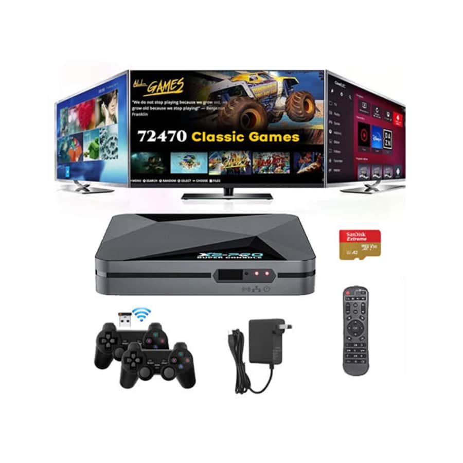 Kinhank Super Console X2 Pro Retro Gaming Emulator & Streaming Console: $90 Kinhank Super Console X2 Pro Retro Gaming Emulator & Streaming Console: $90