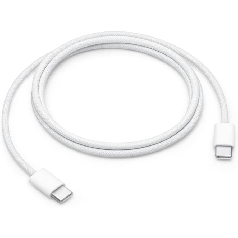 Apple 60W 1-Meter USB-C to USB-C Woven Cable: $10.99