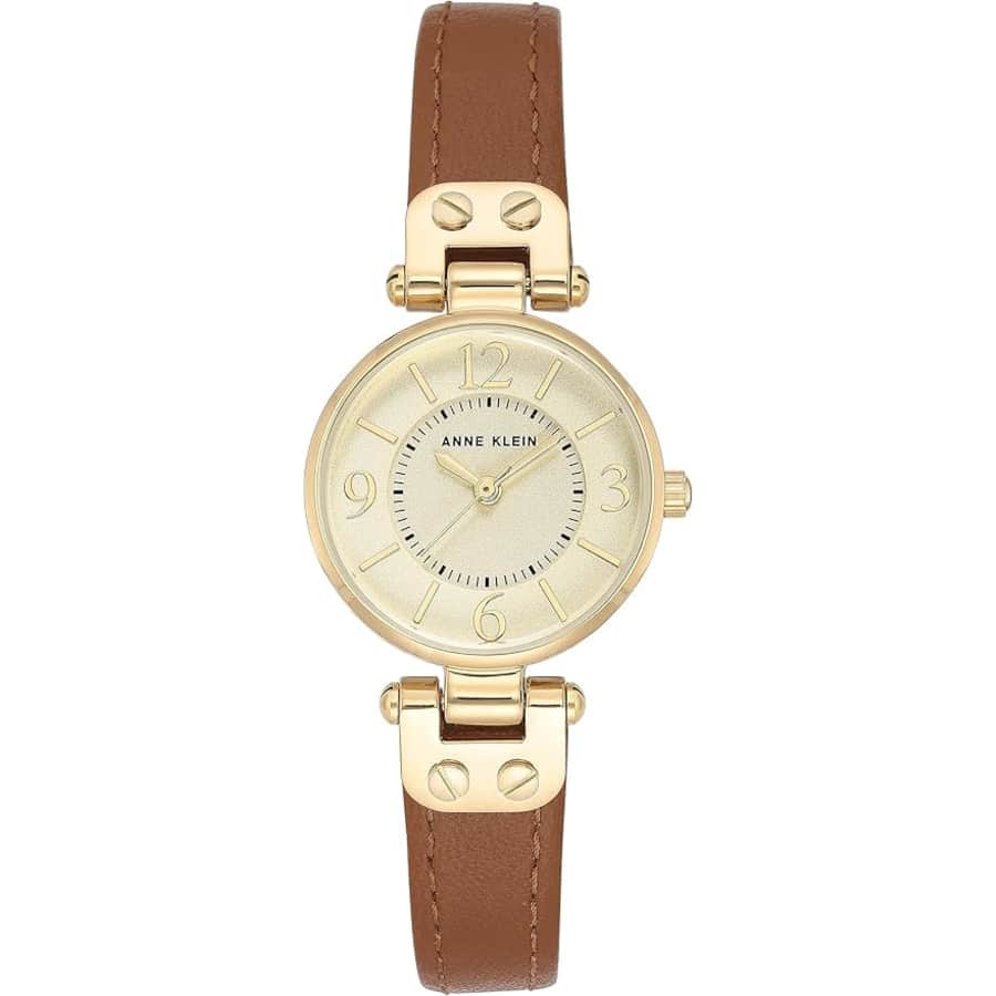 Anne Klein Women's Leather Strap Watch: $17.21 Anne Klein Women's Leather Strap Watch: $17.21