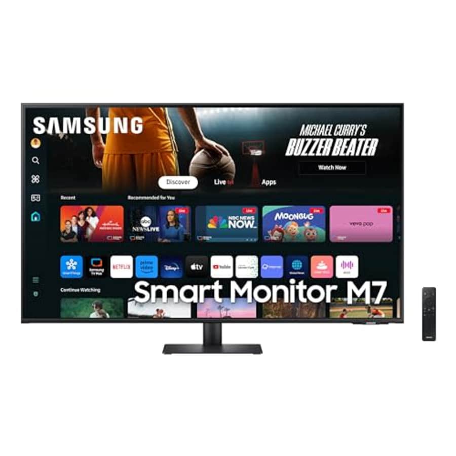 Samsung M70D 43" 4K UHD Smart Monitor: $399.99 Samsung M70D 43" 4K UHD Smart Monitor: $399.99