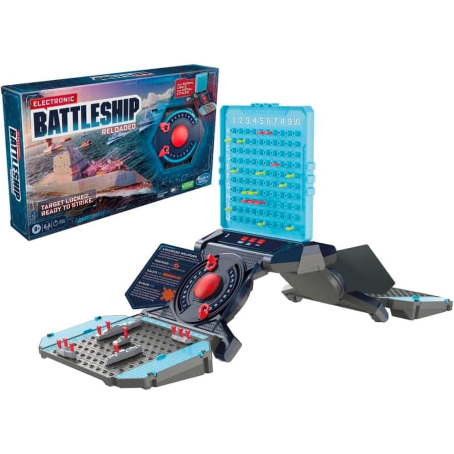 Hasbro Electronic Battleship Reloaded Board Game: $17.49 Hasbro Electronic Battleship Reloaded Board Game: $17.49