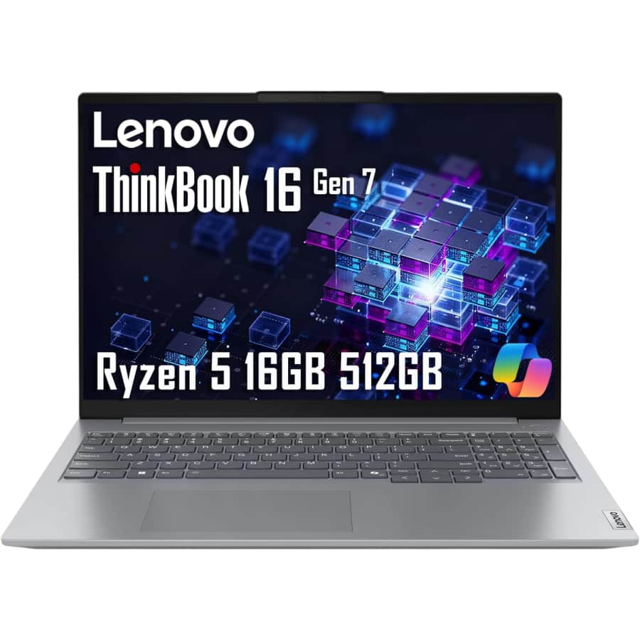 Lenovo ThinkBook 16 Ryzen 5 7533HS 16" Laptop: $499.98 Lenovo ThinkBook 16 Ryzen 5 7533HS 16" Laptop: $499.98