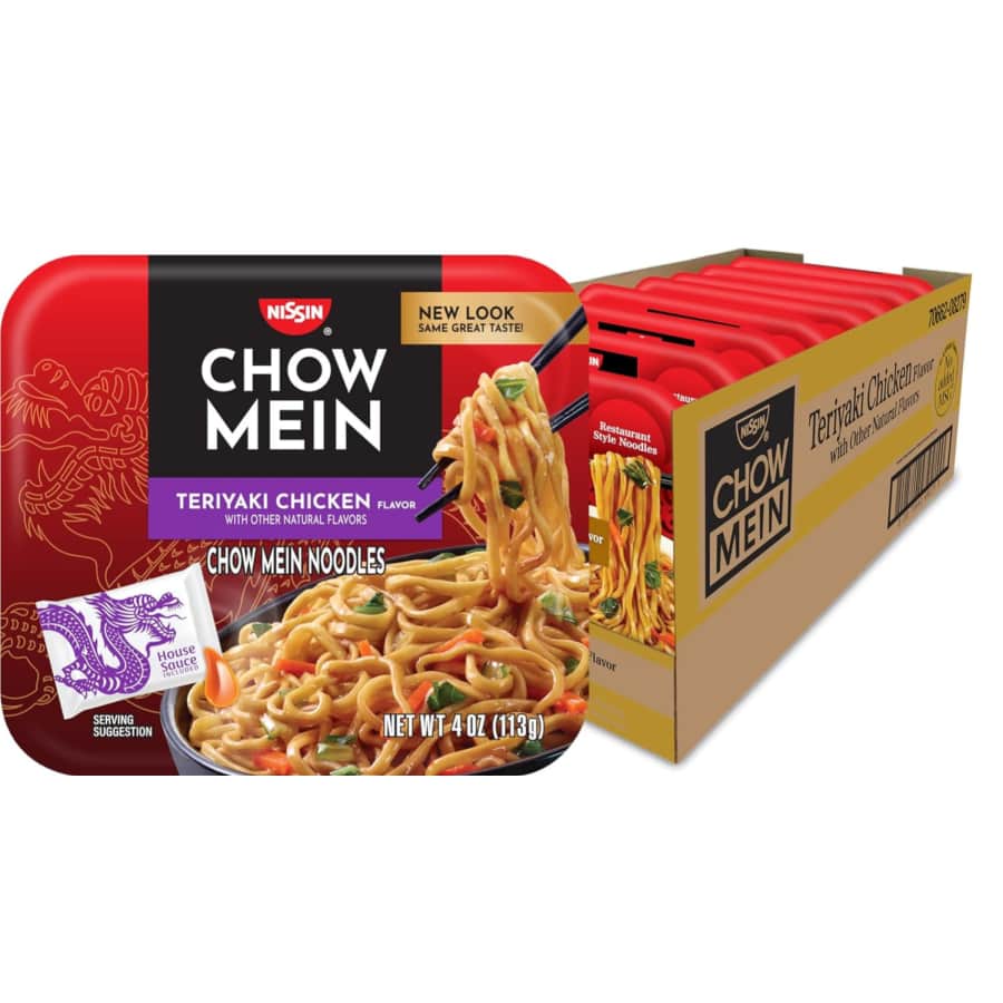 Nissin Chow Mein Teriyaki Noodles 8-Pack: $7.52 via Sub & Save
