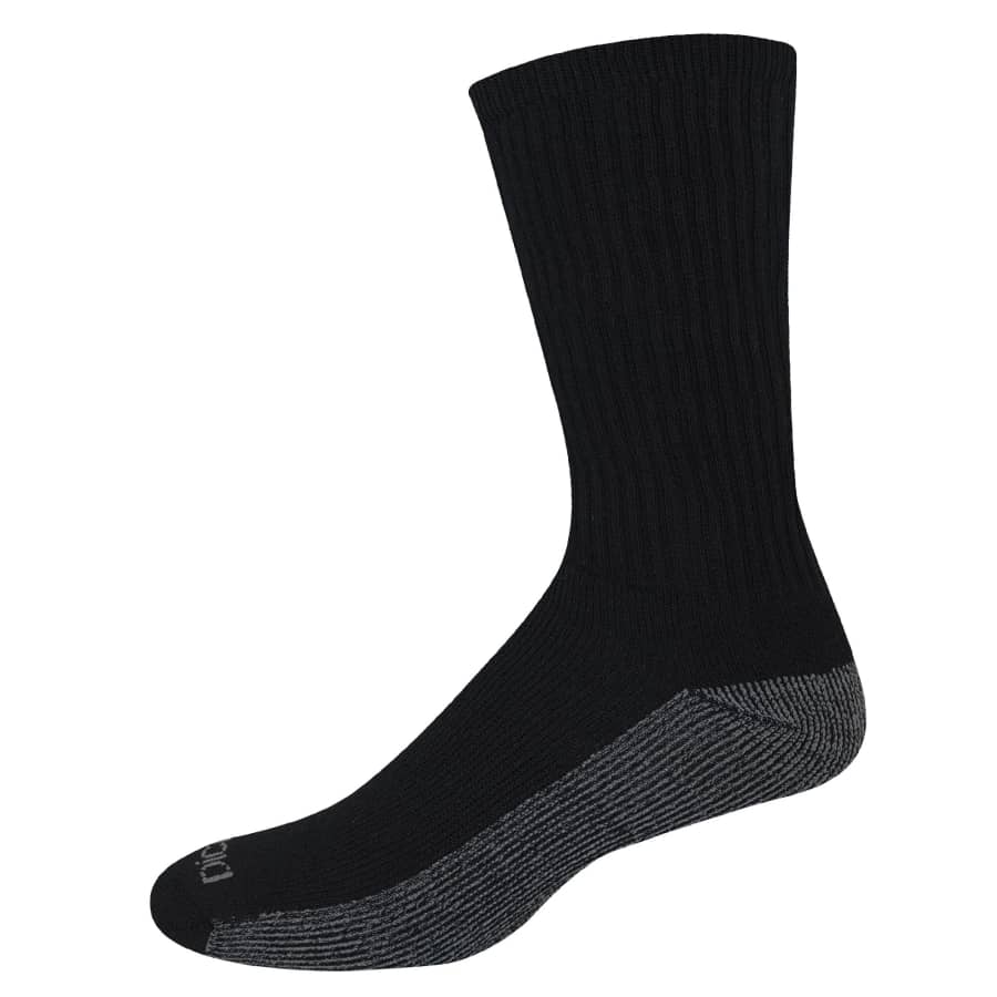 Dickies Men's Dri-Tech Crew Socks 12-Pack: $13